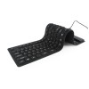 KEYBOARD FLEXIBLE USB ENG/BLACK KB-109F-B GEMBIRD