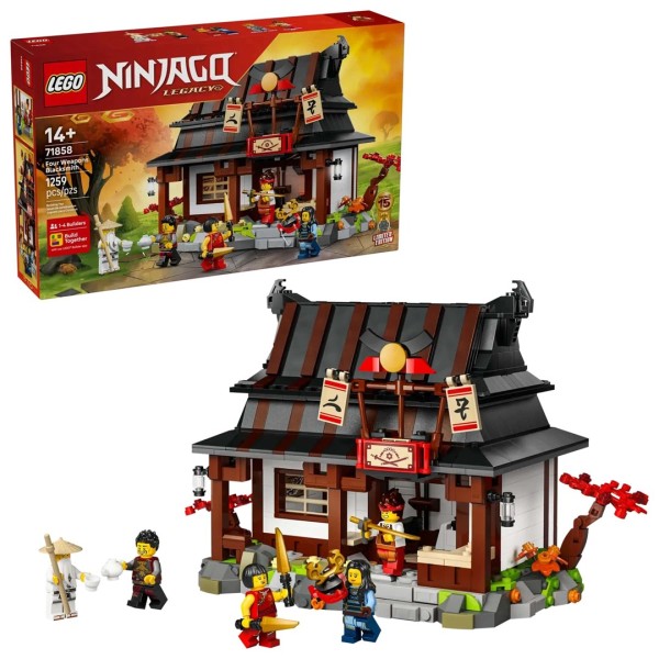 LEGO NINJAGO 71858 Four Weapons Blacksmith ...