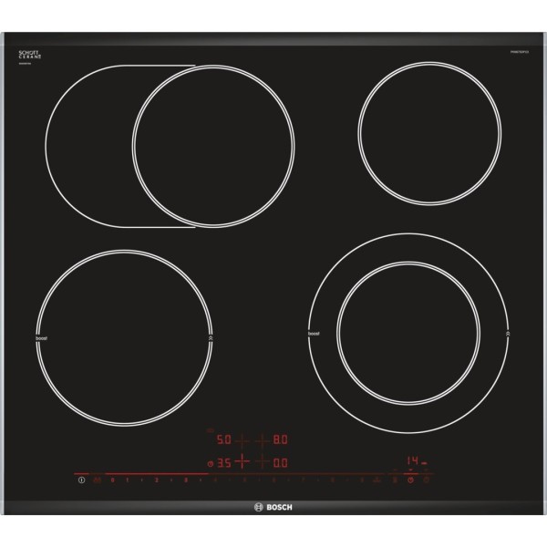 Bosch Serie 8 PKN675DP1D hob Black, ...