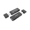 UNITEK Y-9327A card reader USB 3.2 Gen 1 (3.1 Gen 1) Type-A Black