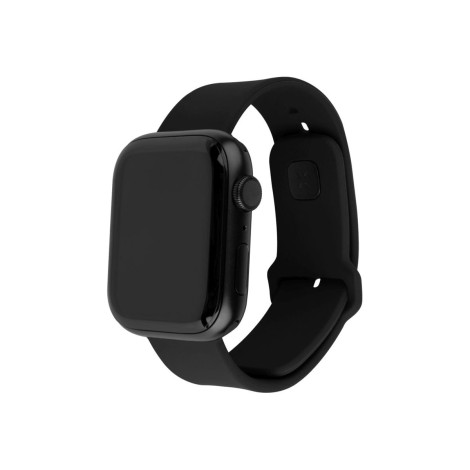 Fixed | Sporty Strap Set for Apple Watch Ultra 49mm | 180-250 mm | Black | Silicone