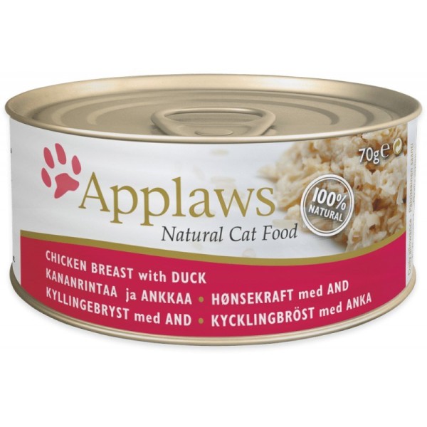 APPLAWS Natural Cat Food Chicken breast ...
