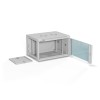 ALANTEC 19" 6U 600x450 wall-mounted cabinet, grey