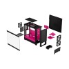 Fractal Design | Pop Air RGB | Side window | Magenta Core TG Clear Tint | ATX, mATX, Mini ITX | Power supply included No | ATX