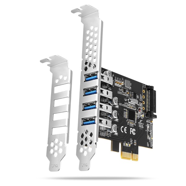 AXAGON PCI-Express card with four external ...