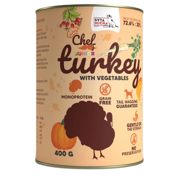 SYTA MICHA Chef Turkey with vegetables ...