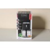 SALE OUT. Caso 01747 Chop & Go, Multi chopper, 200 W, 4 stainless steel blades, Emulsifying disc, Glass container 1 L, Black, UNPACKED, SCRATCHED TOP OF THE LID Caso Multi Chopper Chop & Go Caso Black 200 W UNPACKED, SCRATCHED TOP OF THE LID
