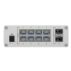 Teltonika Ethernet Switch TSW200 Unmanaged, Desktop, 1 Gbps (RJ-45) ports quantity 8, SFP ports quantity 2, PoE ports quantity 8, Total PoE Power Budget (at PSE): 240 W, PoE Max Power per Port (at PSE): 30W, IP30, Full aluminum housing, ADAPTER NOT INCLUD