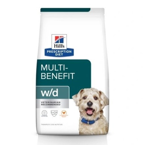 HILL'S Prescription Diet w/d Digestive Weight Diabetes Management - dry dog food - 10 kg