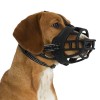 TRIXIE Muzzle Flex muzzle for dog - size S- black