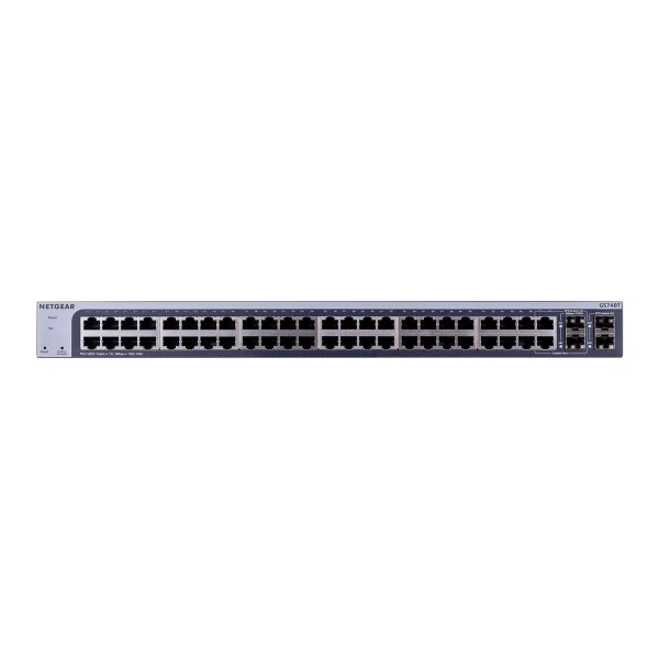 NETGEAR GS748Tv6 Managed L2/L3/L4 Gigabit Ethernet ...