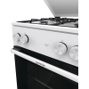 Gorenje Cooker | GG5A14WJ | Hob type Gas | Oven type Gas | White | Width 50 cm | Depth 59.4 cm | 70 L