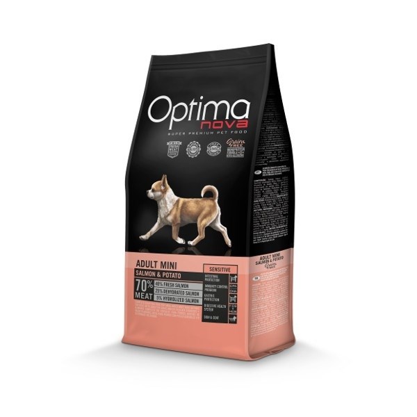 Optimanova Adult Mini Sensitive Salmon & ...