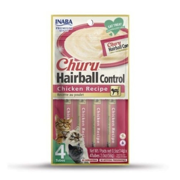 INABA Churu Hairball Chicken - cat ...