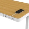 Tuckano Electric height adjustable desk ET119W-C white/oak