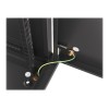 LANBERG Wall mount 19i 12U 600x600 black