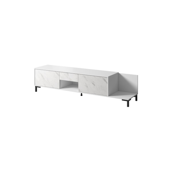 RTV Cabinet MARMO 2D1S1K 195x40x47.5 cm ...