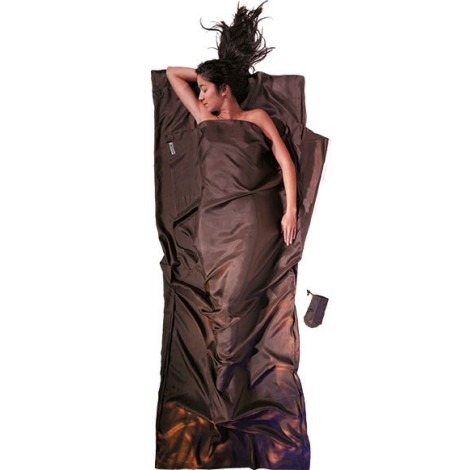Cocoon ST40 sleeping bag Adult Rectangular sleeping bag Silk Brown