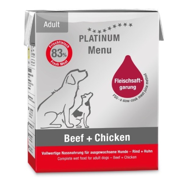 PLATINUM Menu Adult Beef+Chicken  - ...