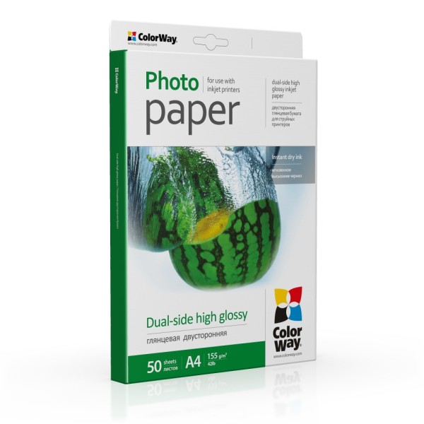ColorWay High Glossy Dual-Side Photo Paper, ...