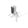 Natec | Microphone | GENESIS Radium 250 | Built-in microphone | Wired | White