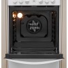 INDESIT | Cooker | IS5V8GMW/E | Hob type Vitroceramic | Oven type Electric | White | Width 50 cm | Grilling | Depth 60 cm | 57 L