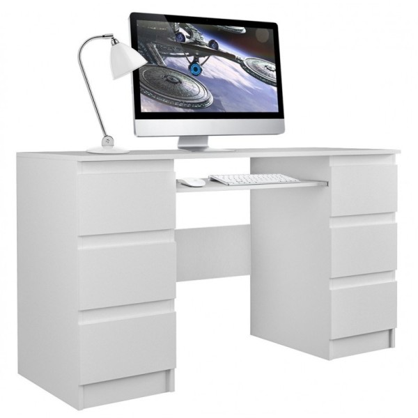 Topeshop KUBA BIEL MAT computer desk ...