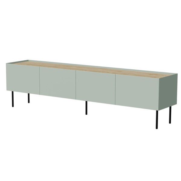 Cama FELLINI TV cabinet 200x40x52 olive ...