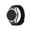 Fixed | Sporty Strap for Garmin QuickFit 22mm | 160-210 mm | Black | Nylon