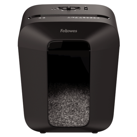 Powershred | LX41 | Black | 17 L | Credit cards shredding | Paper handling standard/output 8 sheets per pass | Mini-Cut Shredder | Warranty 24 month(s)