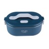 Adler | Electric lunch box with thermal bag | AD 4522 | 0.8 L | Plastic/Stainless steel | Blue | Lid included