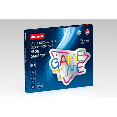 Neon LED Activejet AJE-NEON GAME TIME