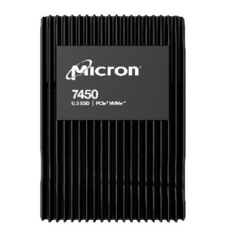 SSD|MICRON|SSD series 7450 MAX|12.8TB|PCIE|NVMe|NAND flash technology TLC|Write speed 5600 MBytes/sec|Read speed 6800 MBytes/sec|Form Factor U.3|TBW 70000 TB|MTFDKCC12T8TFS-1BC1ZABYYR