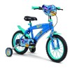 Carrefour 324472498340 bicycle City bike Blue, Multicolour