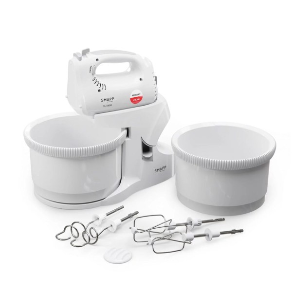 SMAPP Hand Mixer with 2 bowls ...