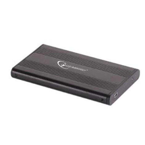 Gembird External USB 2.0 enclosure for 2.5'' SATA HDDs, mini-USB 5pin connector | Gembird