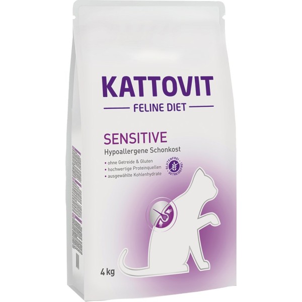 Kattovit Sensitive 4kg cats dry food ...