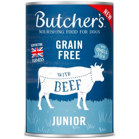 BUTCHER'S Original Junior Beef Jelly - wet dog food - 400g