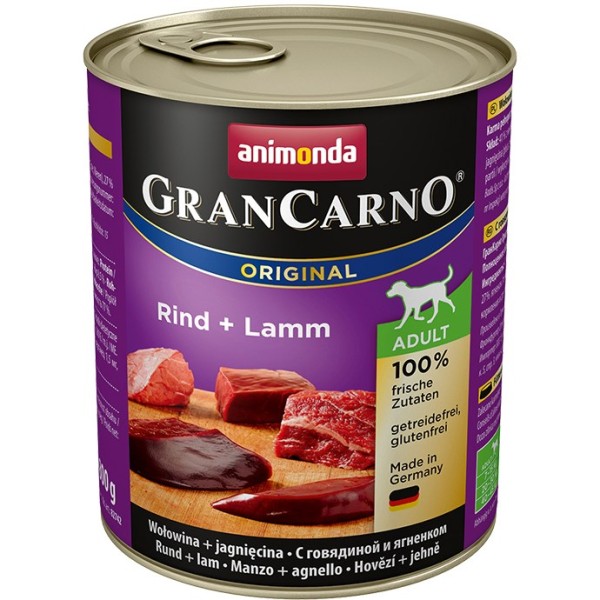 ANIMONDA GranCarno Original Adult Beef with ...