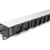 Digitus Socket Strip with Aluminum Profile, 10-way, IEC C20 plug | DN-95427 | Sockets quantity 7