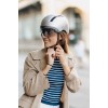 HJC CALIDO PLUS Silver Cycling Helmet, PEARL GREYISH SILVER, Size L