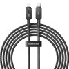 Baseus Unbreakable USB C to iP cable 2 m 20 W Black