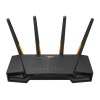 Wireless Wifi 6 AX4200 Dual Band Gigabit Router, EU and UK plug | TUF-AX4200 | 802.11ax | 3603+574 Mbit/s | 10/100/1000 Mbit/s | Ethernet LAN (RJ-45) ports 4 | Mesh Support Yes | MU-MiMO Yes | 3G/4G data sharing | Antenna type External | 1 x USB 3.2 Gen 1