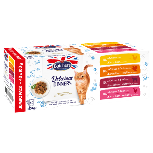 BUTCHER'S Delicious Dinners Jumbo Pack - ...