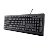 Trust TK-150 keyboard Universal USB QWERTY Black