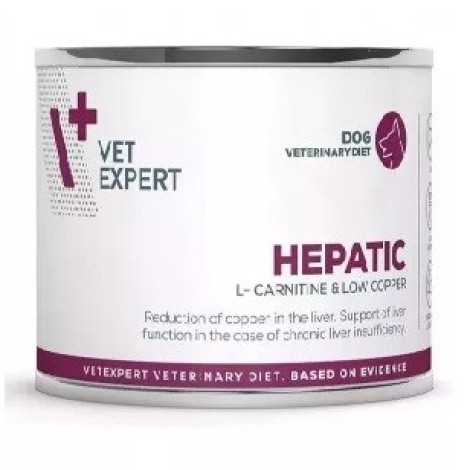 VET EXPERT Hepatic Chicken - wet dog food - 200g
