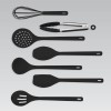 Kitchen utensils MAESTRO MR-1542-BLACK 8 elements Black