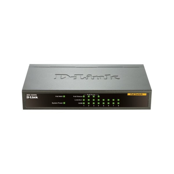 D-Link DES-1008PA network switch Unmanaged Fast ...