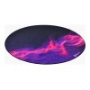 Arozzi ZONA Round Floor Pad - Purple Galaxy