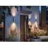 Philips Hue WCA Appear Outdoor Wall Lantern, Inox | 8 W | 2000-6500 Hue White Colour Ambiance